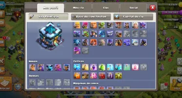 Conta Clash of Clans CV13