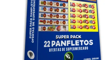 Panfletos Supermercado Editável Corel Draw 22 Artes