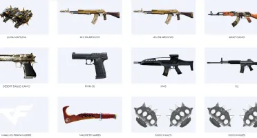 Conta no CrossFireAL Coronel 1 Vip com diversas armas