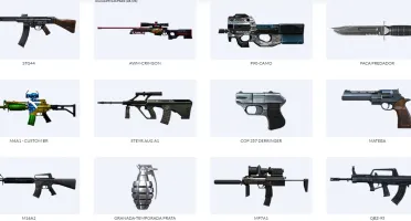 Conta no CrossFireAL Coronel 1 Vip com diversas armas
