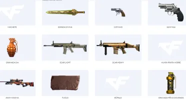 Conta no CrossFireAL Coronel 1 Vip com diversas armas