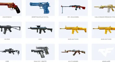Conta no CrossFireAL Coronel 1 Vip com diversas armas