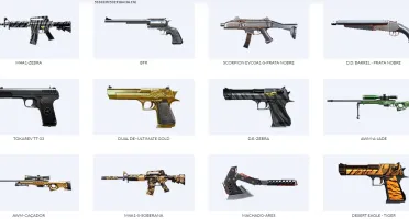 Conta no CrossFireAL Coronel 1 Vip com diversas armas