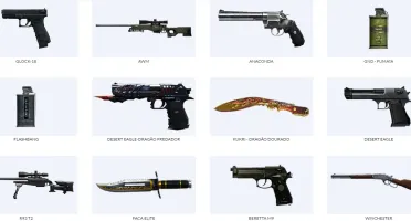 Conta no CrossFireAL Coronel 1 Vip com diversas armas