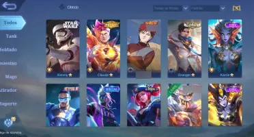 Conta Mlbb Top Claude | Claude Prime | Lunox Legend | Kimmy