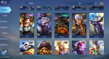 Conta Mlbb Top Claude | Claude Prime | Lunox Legend | Kimmy
