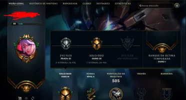 Conta League of Legends 526 Skins