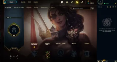 CONTA LOL EUW