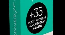 Canvabox PMU - Abuzzi Estética + 250 POST c/ Conteúdo