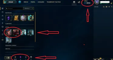Conta lol Diamante IV Smurf 2020, 28 mil de Essência azul;
