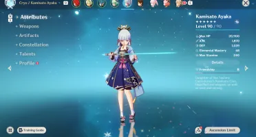 Conta Genshin Impact (NA) - Diluc c2 Ayaka Zhongli