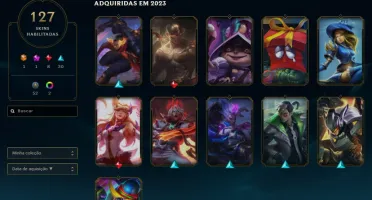 Conta Lol 2012, 100+ Skins, 13K Ea