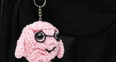 Chaveiro Cérebro Amigurumi Crochê