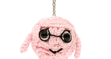 Chaveiro Cérebro Amigurumi Crochê