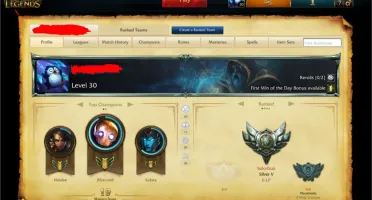 Vendo Conta League Of Legends EUWest lvl 30