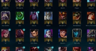 Conta LoL NV96, Ouro 2, 66 skins, Todos os Personagens.