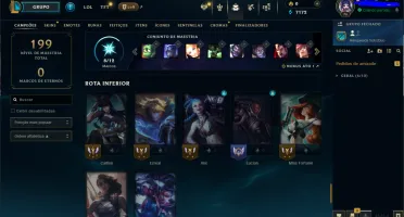 Conta Esmeralda Iv - 6 Anos De Existencia  Lvl 75 100% A Mao