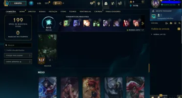 Conta Esmeralda Iv - 6 Anos De Existencia  Lvl 75 100% A Mao