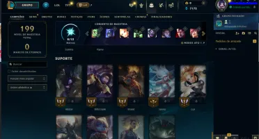 Conta Esmeralda Iv - 6 Anos De Existencia  Lvl 75 100% A Mao