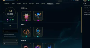 Vendo Conta League of Legends LV 335