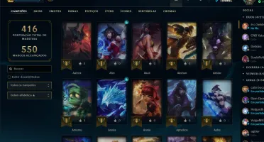 Vendo Conta League of Legends LV 335