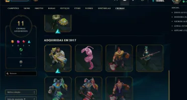 Vendo Conta League of Legends LV 335