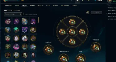 Vendo Conta League of Legends LV 335