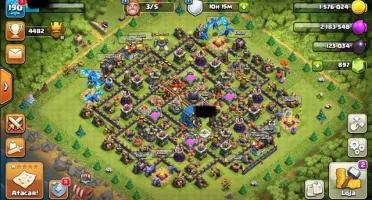 CONTA CLASH OF CLANS CV 12