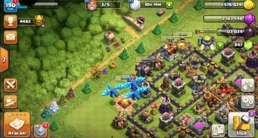 CONTA CLASH OF CLANS CV 12