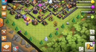 CONTA CLASH OF CLANS CV 12