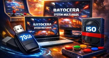 Multijogos PC: ISO de 70GB para Pen Drive & HD/SSD