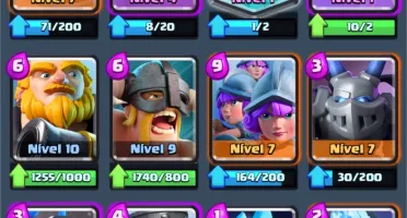 Conta Clash Royale nv 10