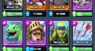Conta Clash Royale nv 10