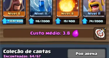 Conta Clash Royale nv 10