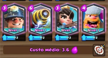 Conta Clash Royale nv 10