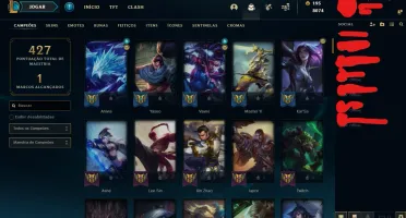 Conta League Of Legends ( 122 Campeões, 81 Skins ) Lv257