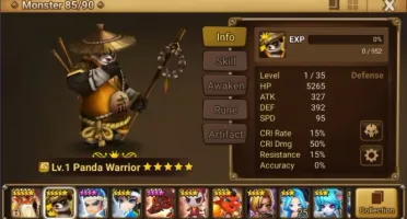 Reroll Summoners War lvl10 com Feng Yan + Okeanos
