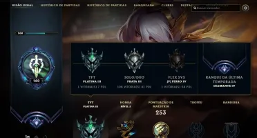 Conta LoL e Valorant bem usadas