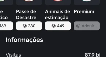 Conta de Roblox