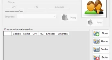 Criar Crachá com QR CODE