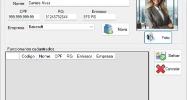 Criar Crachá com QR CODE