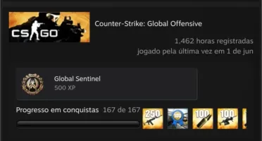 CONTA STEAM COM CS GO PRIME PATENTE SUPREMO