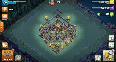 Conta Clash of clans CV10 Semi-Full BARATO