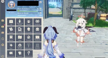 AR 36 Ganyu + Ayaka C1 com Falcão
