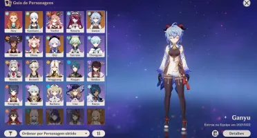 AR 36 Ganyu + Ayaka C1 com Falcão