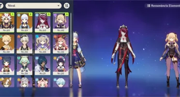 🔥[Promoção]🔥Genshin Impact conta AR 44 com Ayaka e Itto