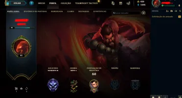 Conta Diamante 3 80% wr 2 skins ultimate