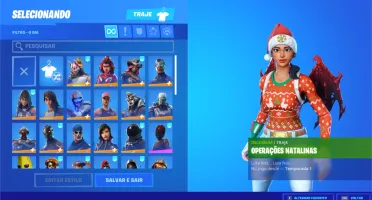 CONTA DE FORTNITE COM MUITAS SKINS