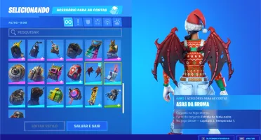 CONTA DE FORTNITE COM MUITAS SKINS