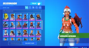 CONTA DE FORTNITE COM MUITAS SKINS